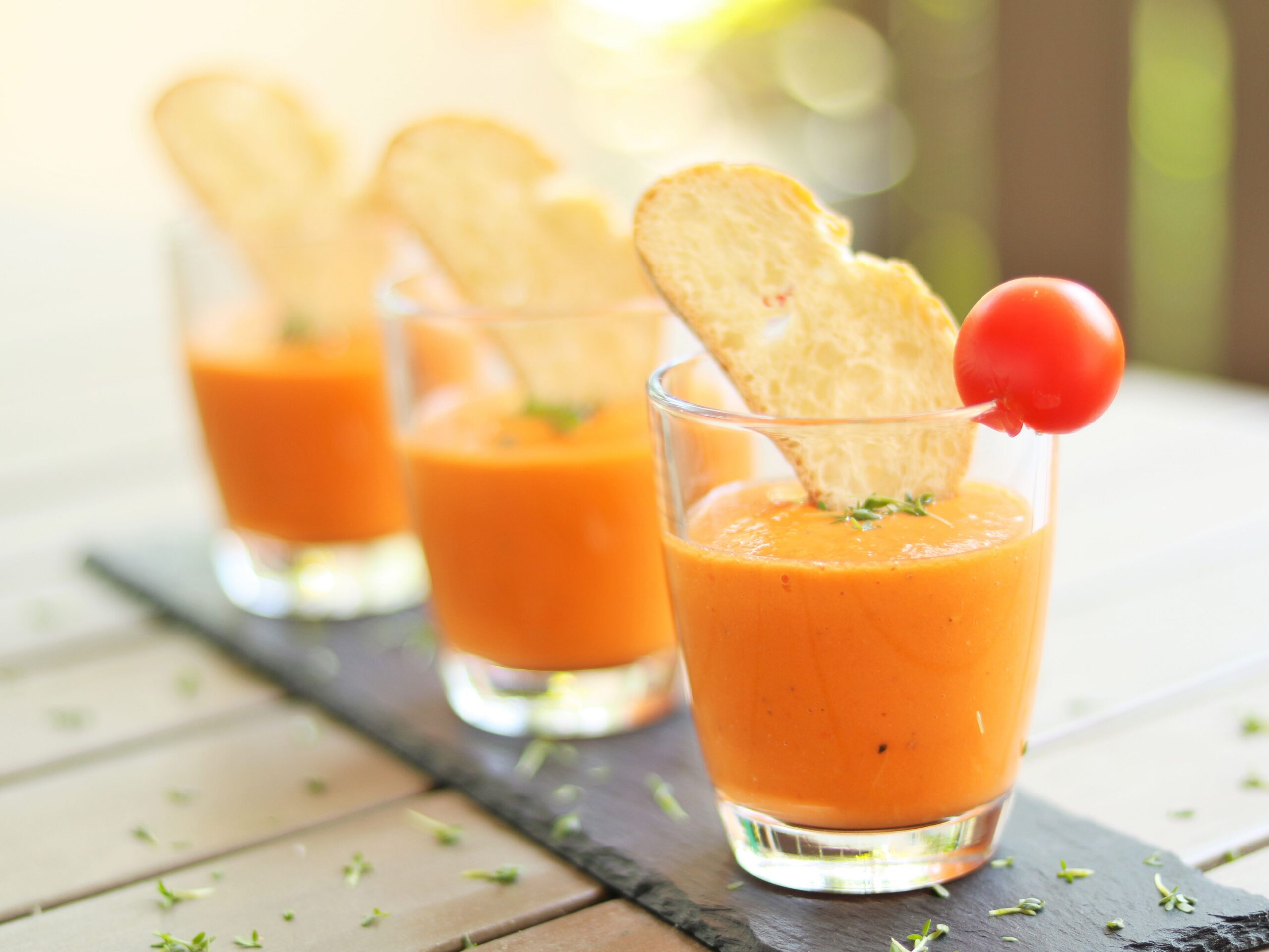 Salmorejo – kaltes, spanisches Süppchen