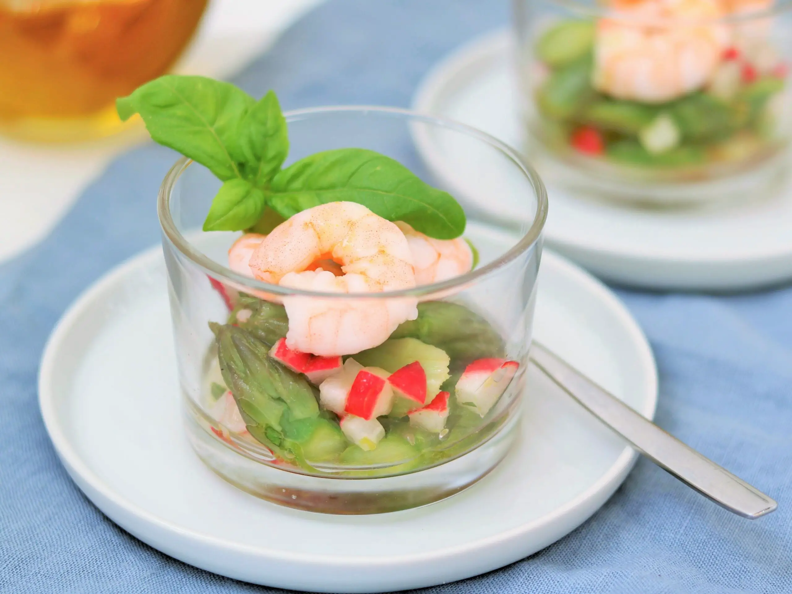 Radieschensalat mit Spargel & Wasabi-Dressing