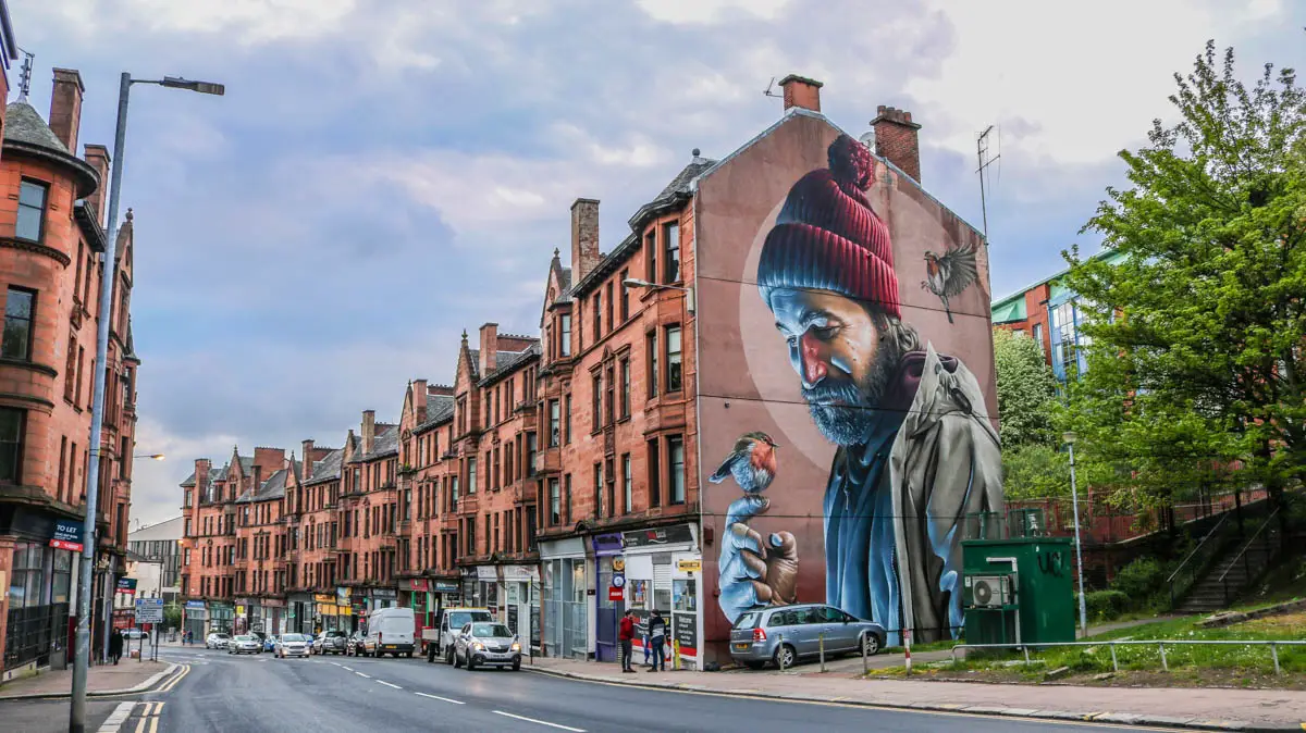 Streetart Tour durch Glasgow